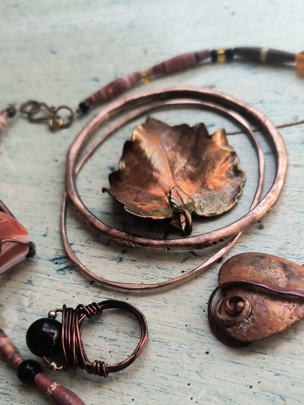 Copper Jewelry Bundle